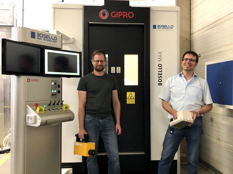 GIPRO Röntgenanlage von Zeiss wird von Seibersdorf Labs geprüft